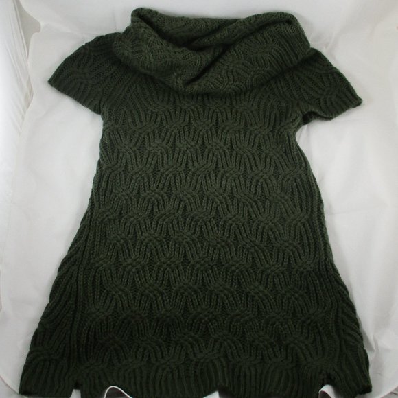 Worthington Green Cowl Neck Tunic Sweater - XL - Picture 3 of 5